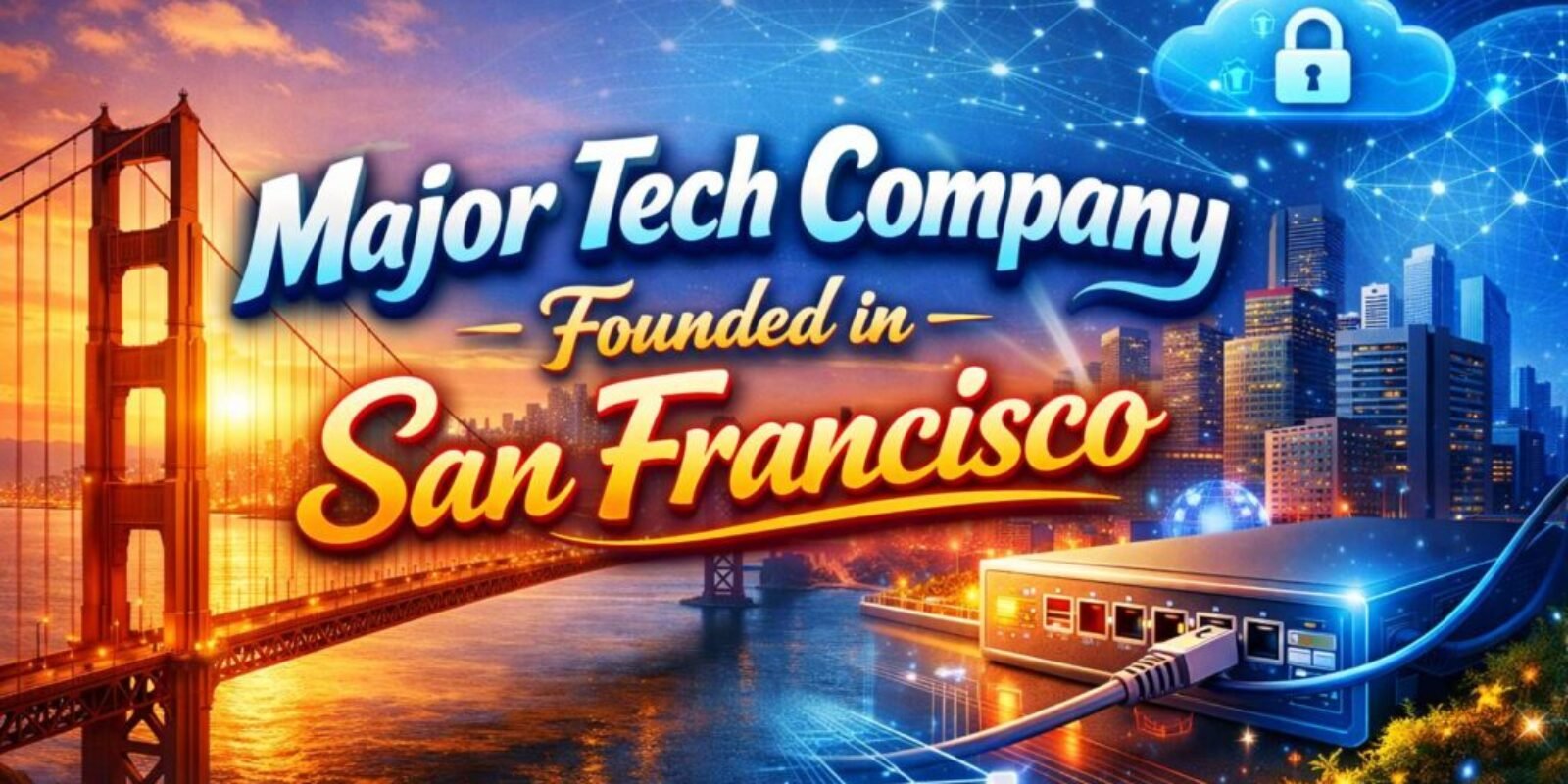Major Tech Company Founded in San Francisco