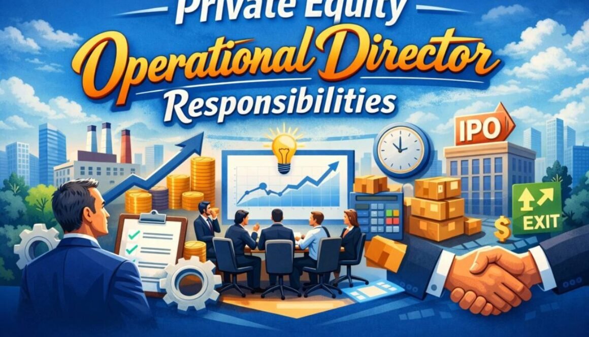 Private Equity Operational Director Responsibilities
